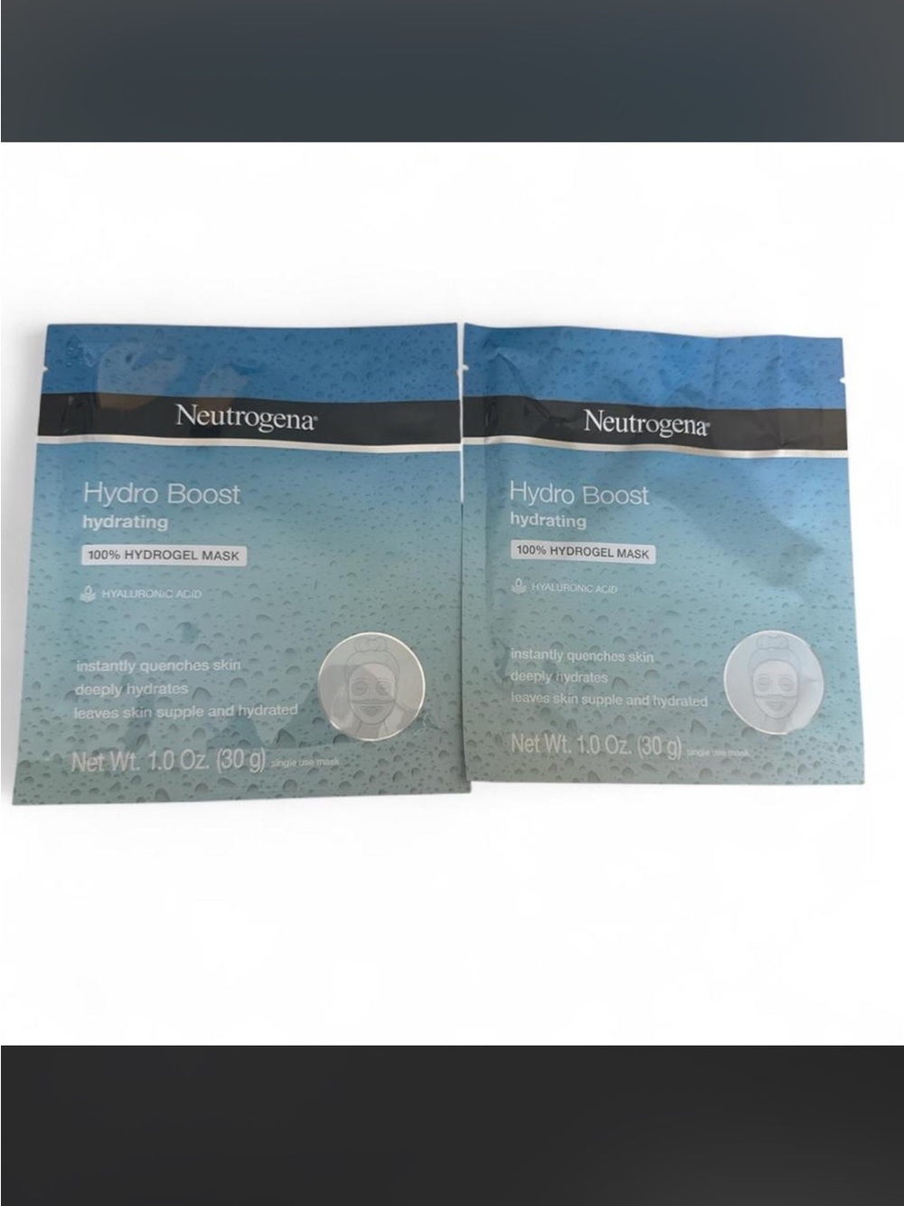 Neutrogena Hydro Boost Hydrating Mask Packets - Blue 2 Pack